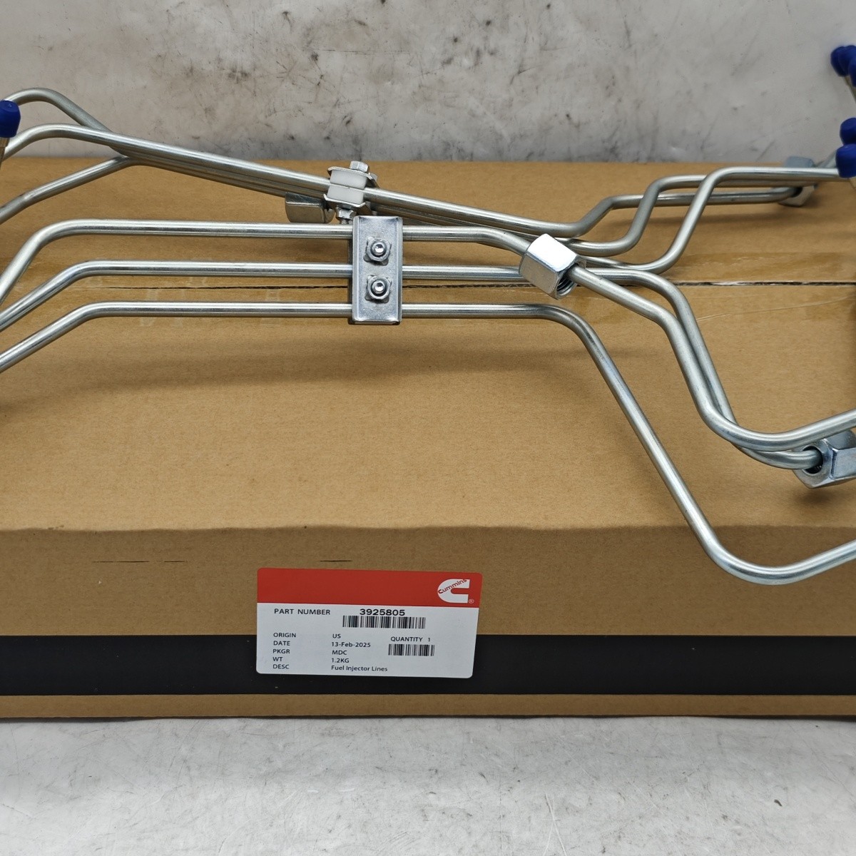 For 1994-1998 5.9L Diesel 12V Cummins Fuel Injector Line Set P7100 3925805