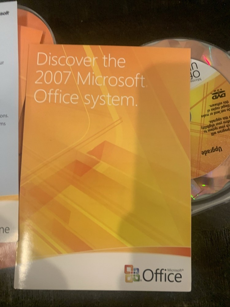 MS Office Basic 2003 + MS Office Ultimate 2007 UPGRADE Bundle