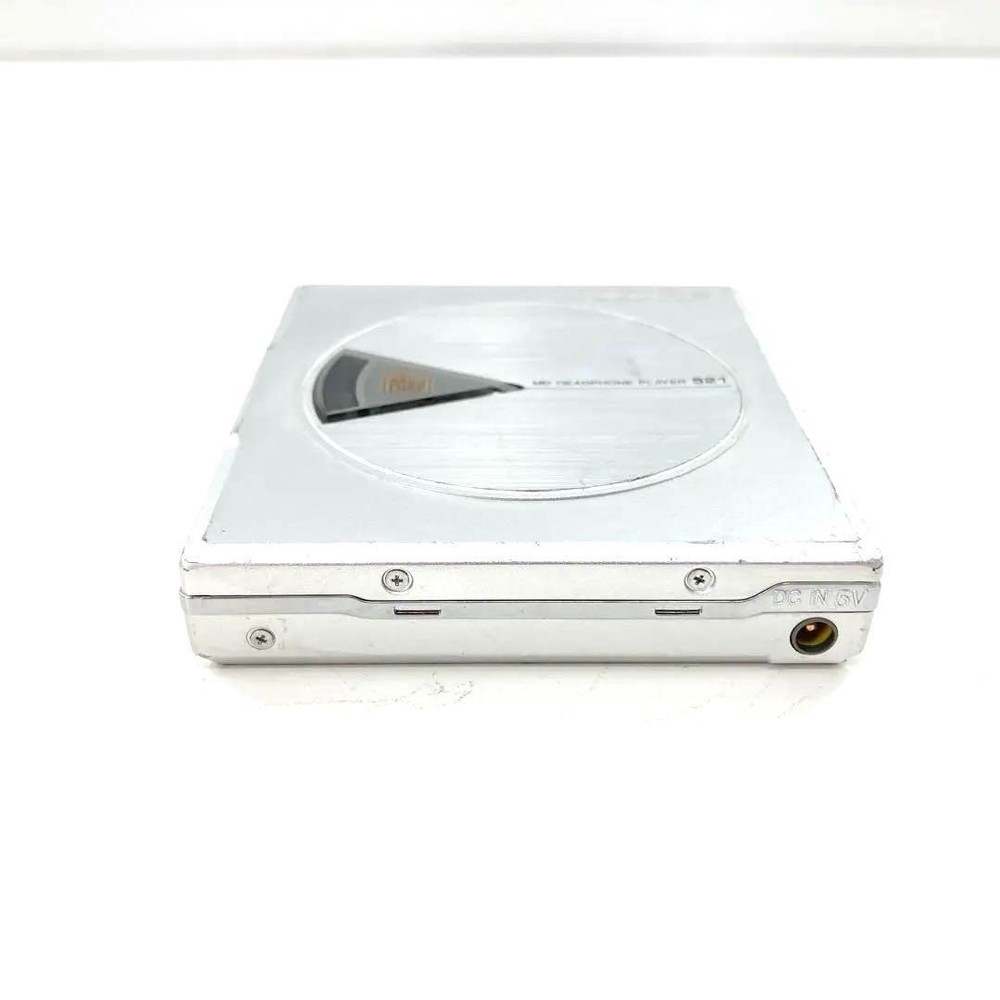 SHARP MD-ST521 MiniDisc Player Silver Good