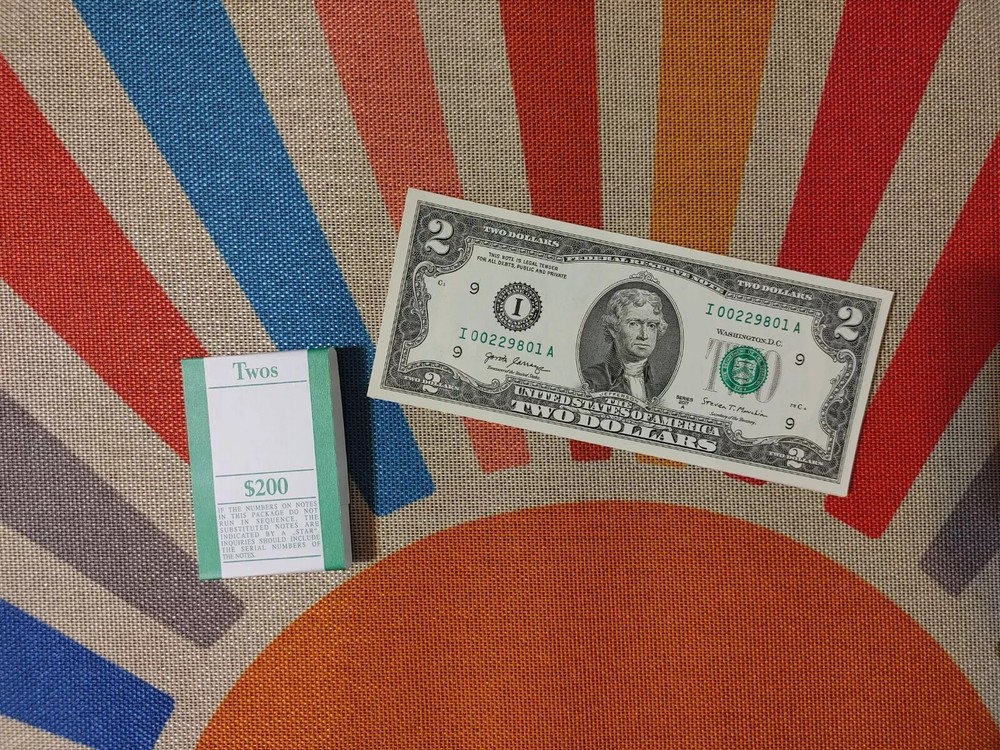 $2 Two Dollar Bill - 2017A - Uncirculated - BEP