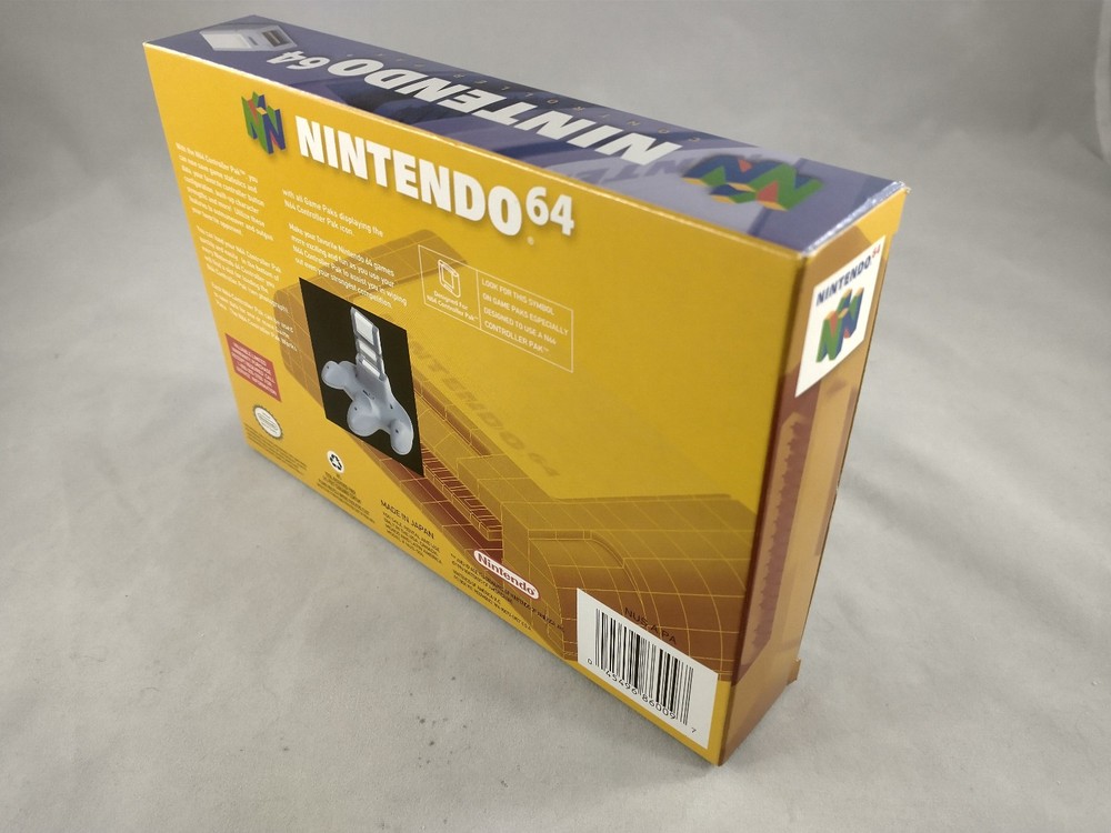 Nintendo 64 N64 Controller Pak w/ Original Box & Cardboard Insert