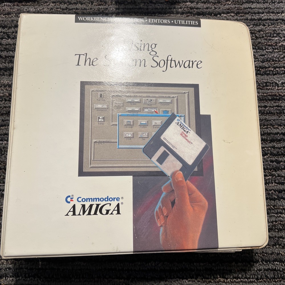 RARE Commodore Amiga Using The System Software Manual