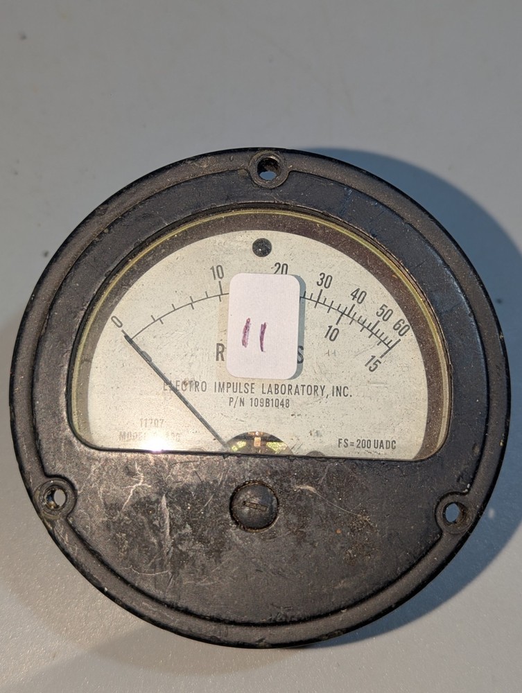 ELECTRO IMPULSE LABORATORY RF WATTMETER