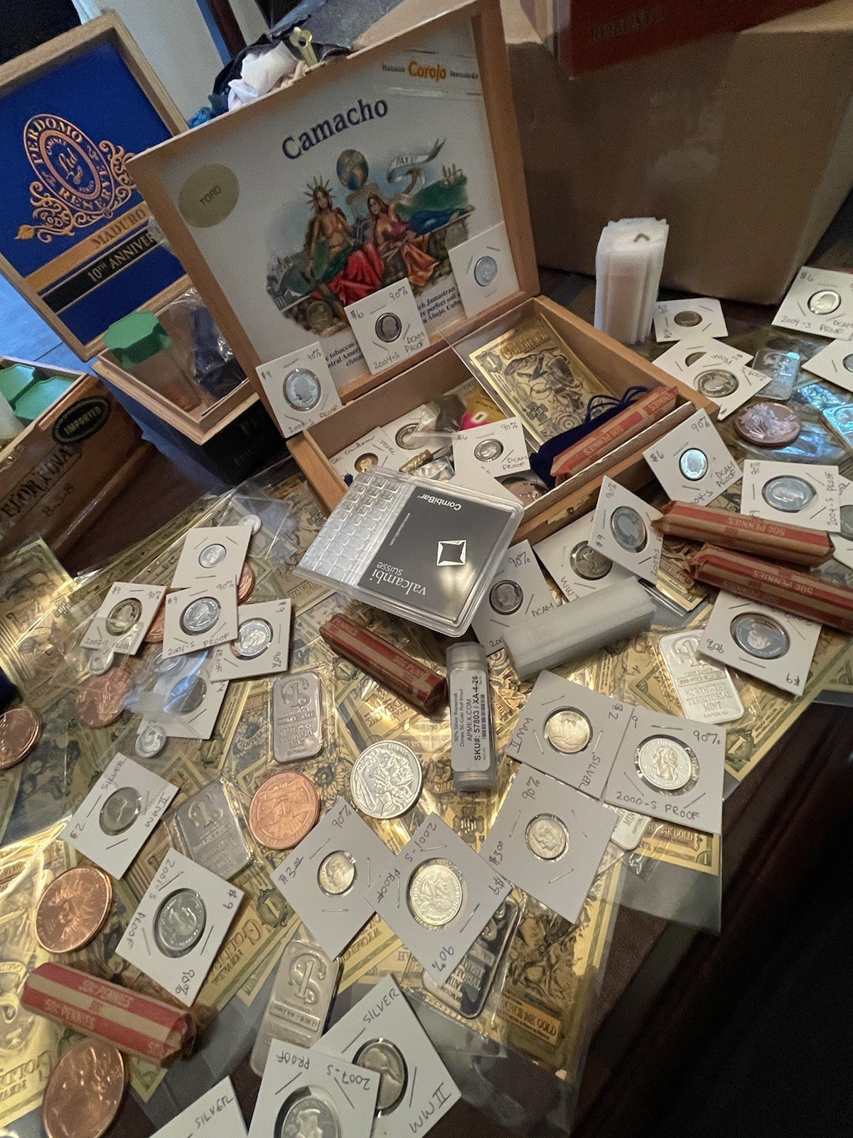 ESTATE COIN TREASURE CHEST! Gold & Silver Coins NGC, PCGS, Bars, Rounds & Bills$
