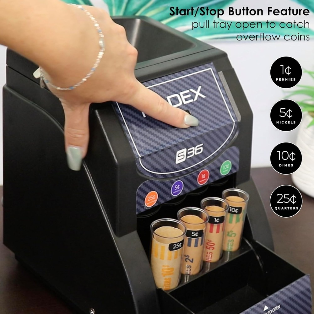 36S Automatic Coin Sorter