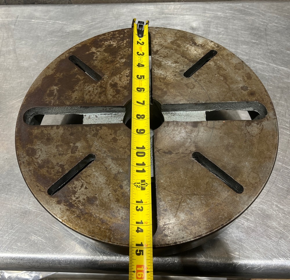 Vintage 15” Lathe Faceplate