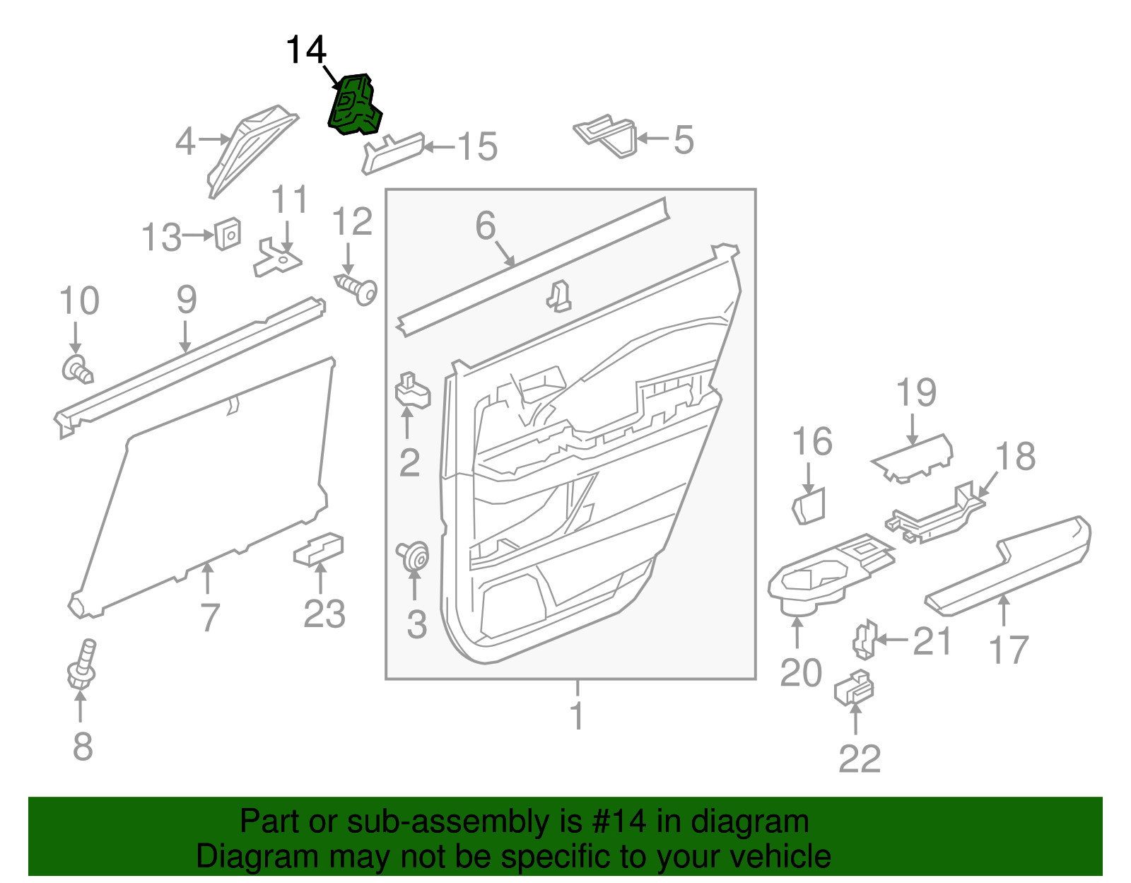 Genuine Honda Hook 83740-TG7-A00ZA