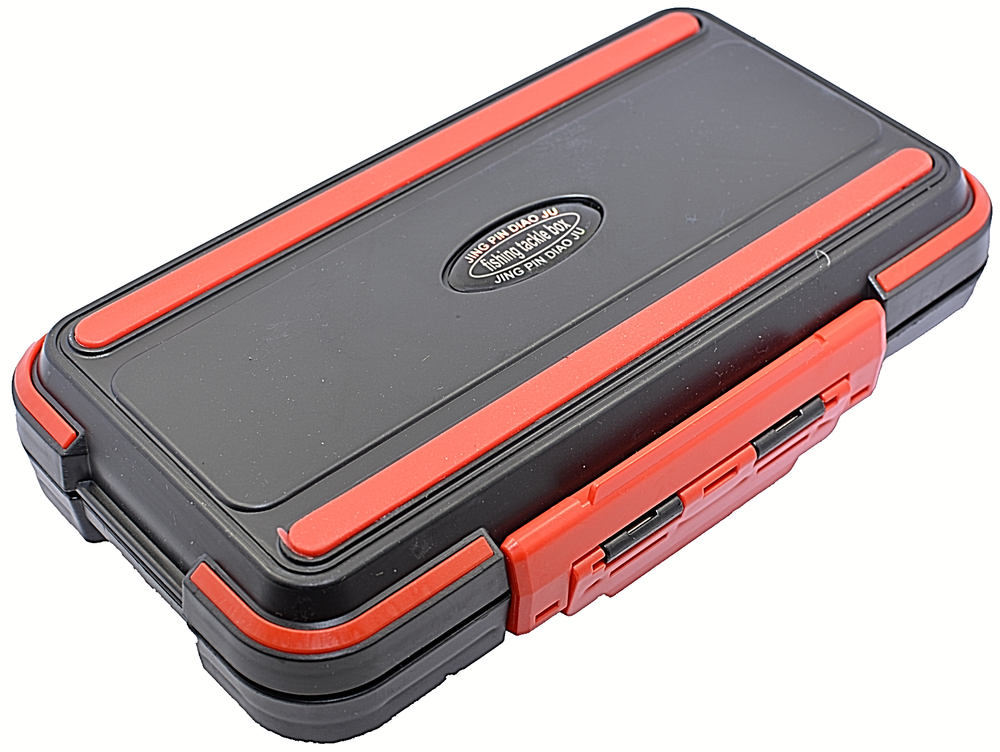 Fishing Tackle Box Lure Waterproof Compartments 2 Layer Hook Storage Case Hook