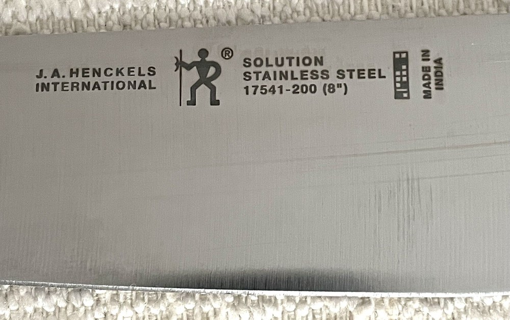 J.A. Henckels Solution 8” inch Chef's Knife 17541-200
