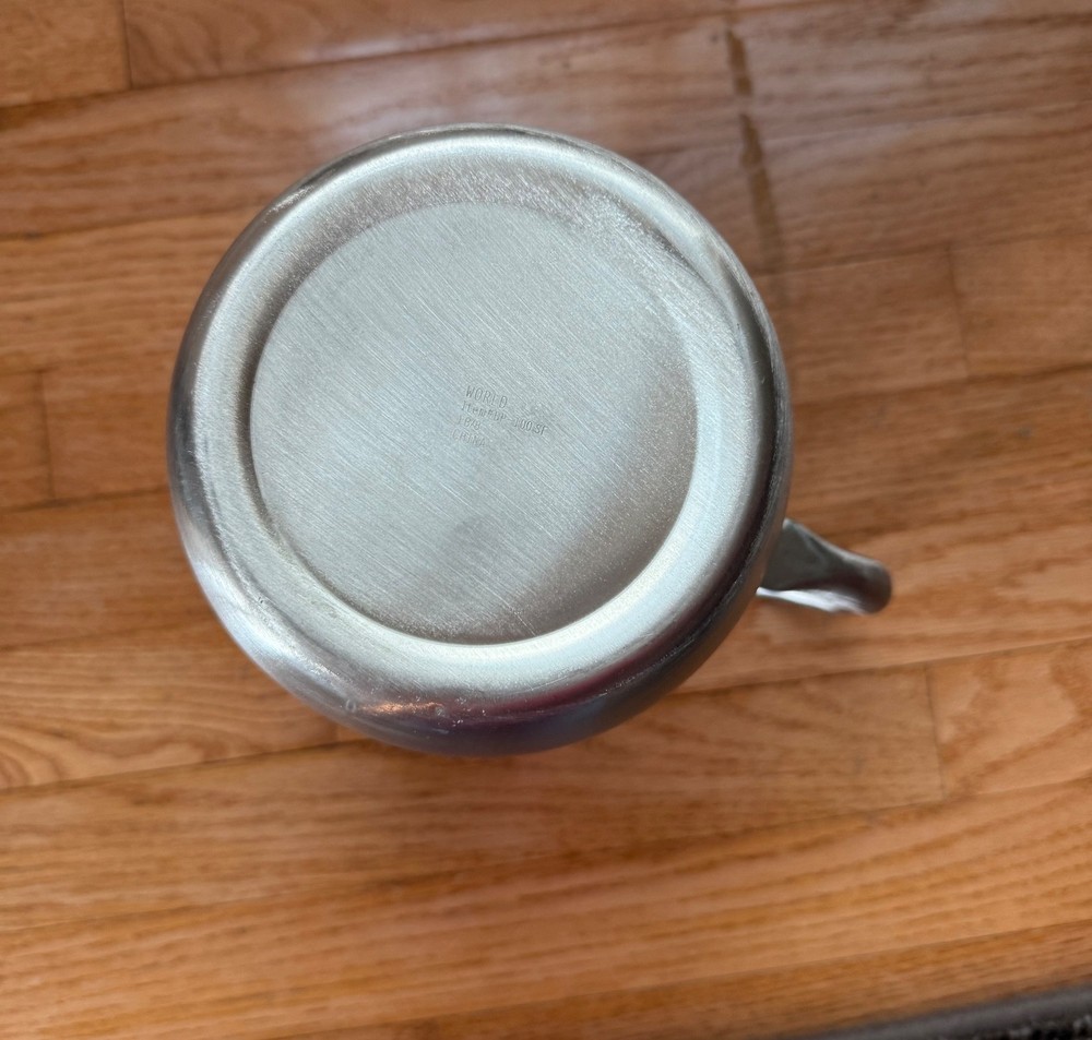 Only Used Once Silver 8” Tall Silver Pitcher