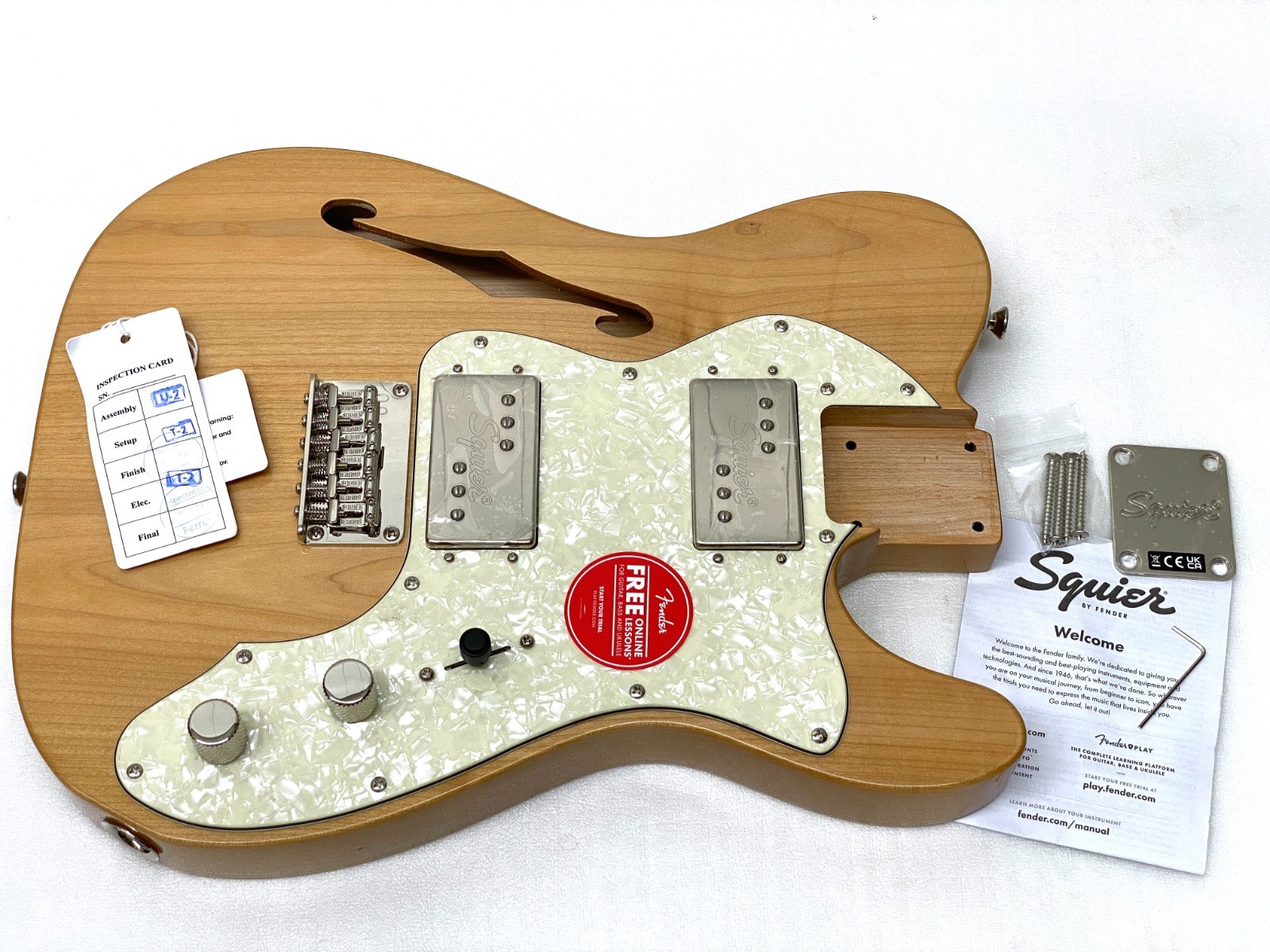 FULL THICKNESS Fender Squier Telecaster Thinline LOADED BODY Tele CLASSIC VIBE