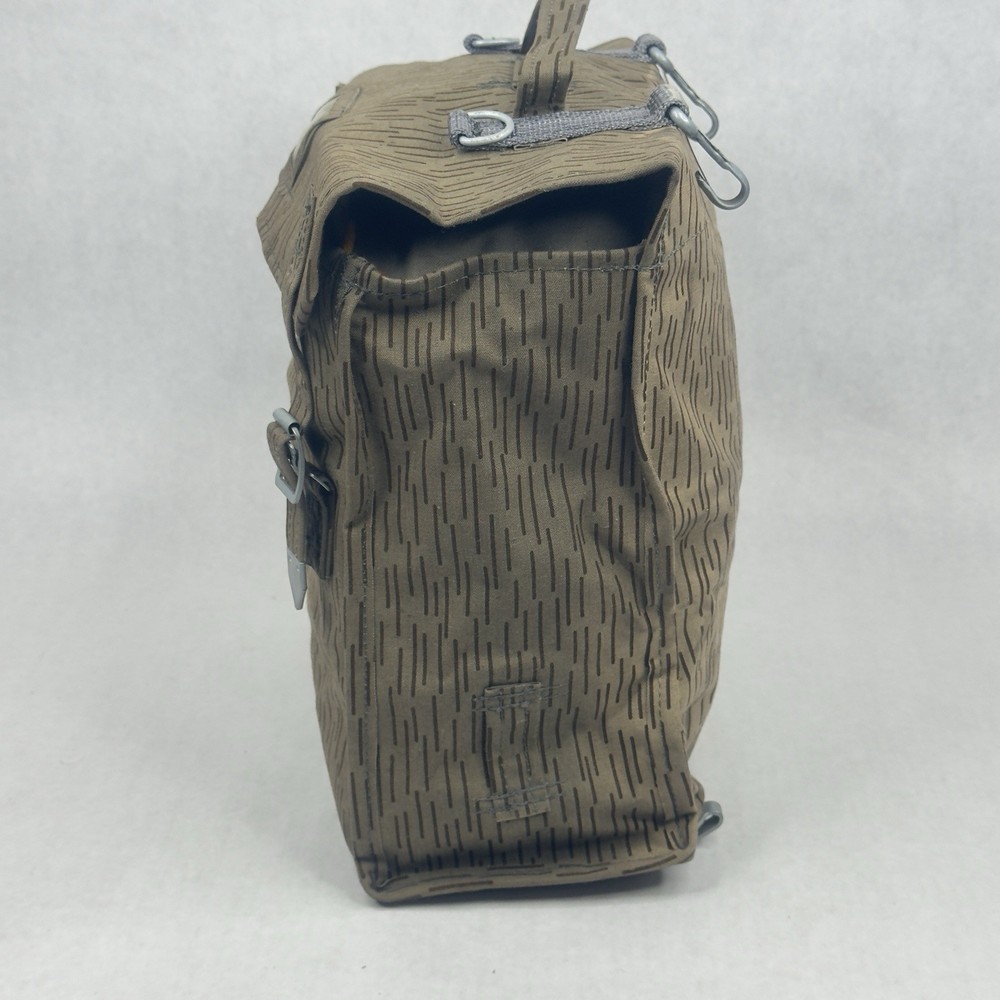 Cold War East German Camo Combat Pack Backpack Military Surplus Rain EUC