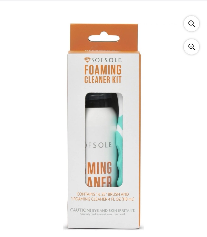 SOF Sole Foaming Shoes Cleaner Kit 4oz Includes Brush Cleaner