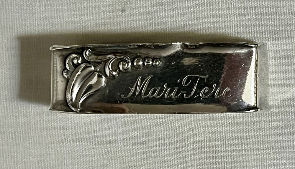 Webster Sterling Silver Napking Holder Ring
