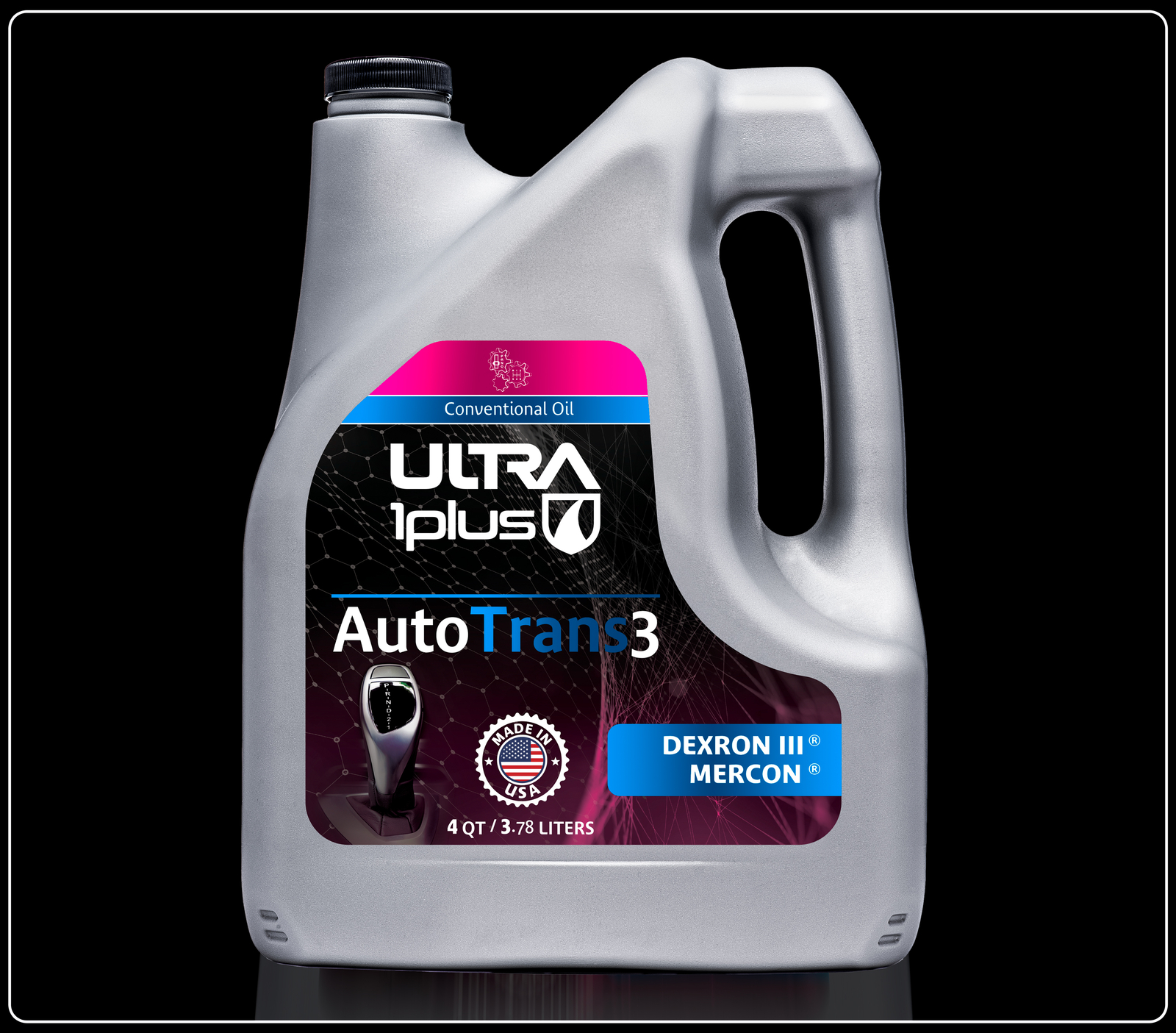 Ultra1Plus Dexron III Mercon Automatic Transmission Fluid | US Gallon (4 QTS)