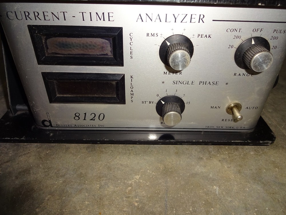 DUFFERS ASSOCIATES 8120 CURRENT TIME ANALYZER