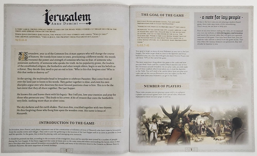 Ierusalem: Anno Domini (Jerusalem) Boardgame by Devir Games - SEALED