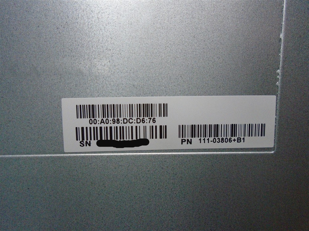 NetApp 111-03806 E5700A-64GB For E5700 With HIC 25GBE ISCSI Controller +BBU +SFP