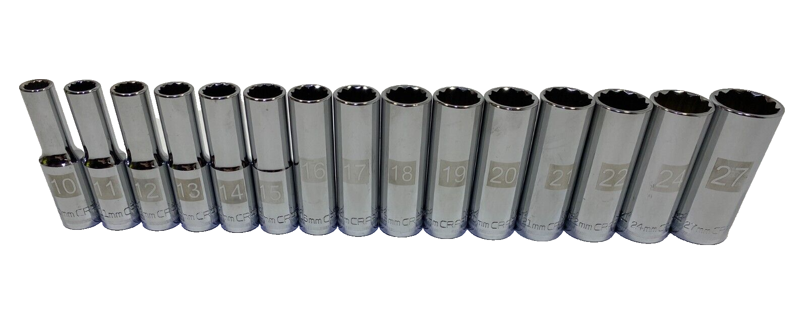 NEW Craftsman Ez Read 1/2" Drive 6 & 12 Point Sockets SAE & Metric - Choose Size