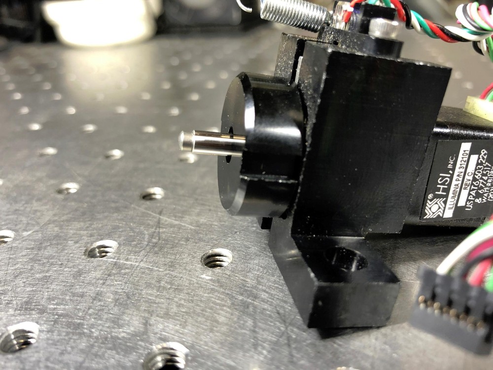 Hybrid Stepper Motor Linear Actuator w/ Rotary Encoder 9mm Motorized Micrometer