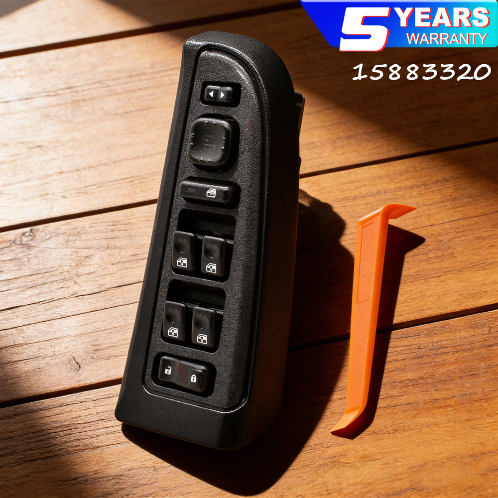 15883320 Driver Side Master Power Window Switch with Panel Assembly Compatible