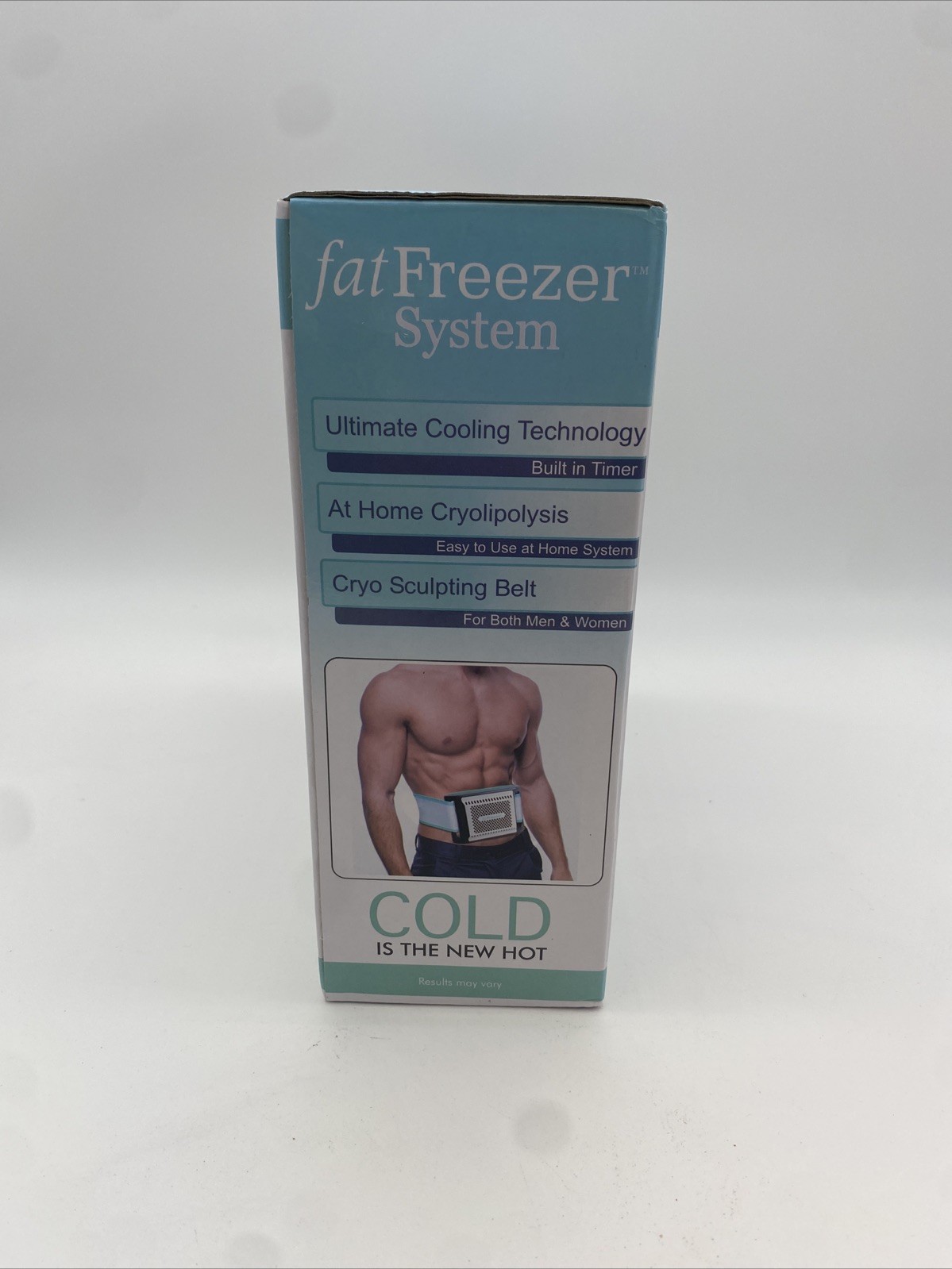Fat Freezer System Belt - Sculpt Your Body Freeze N’ Fit BK1136 Waist Back Thigh