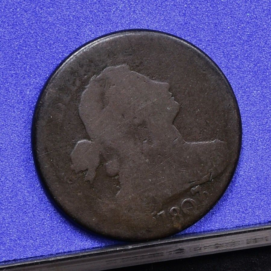 1807/6 Large Cent - AG (#60475-L)