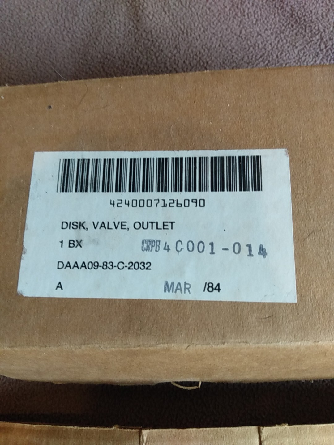 US Military Lot of 10 Outlet Exhale Valve Gas Mask Fits MOST American Masks MIB