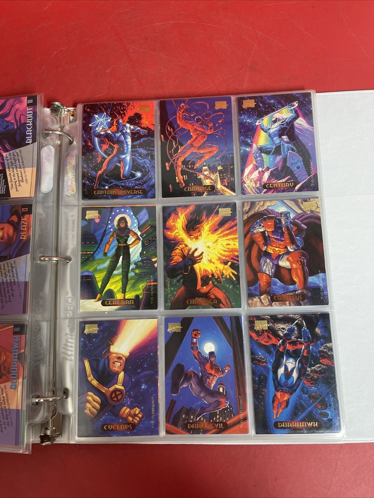 1994 Marvel Masterpiece SP ED Lot 232 Card