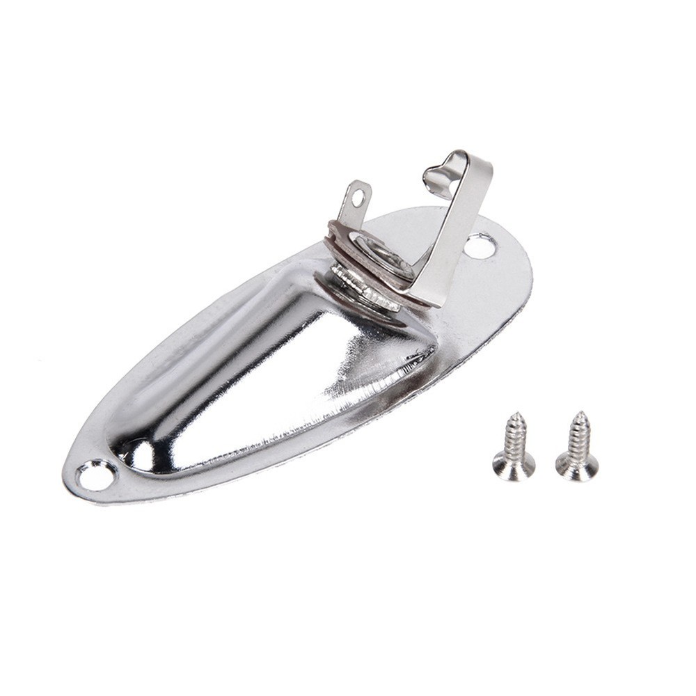 Loaded Boat Style Guitar Pickup Output Input Jack Plug Socket For FD Strat v