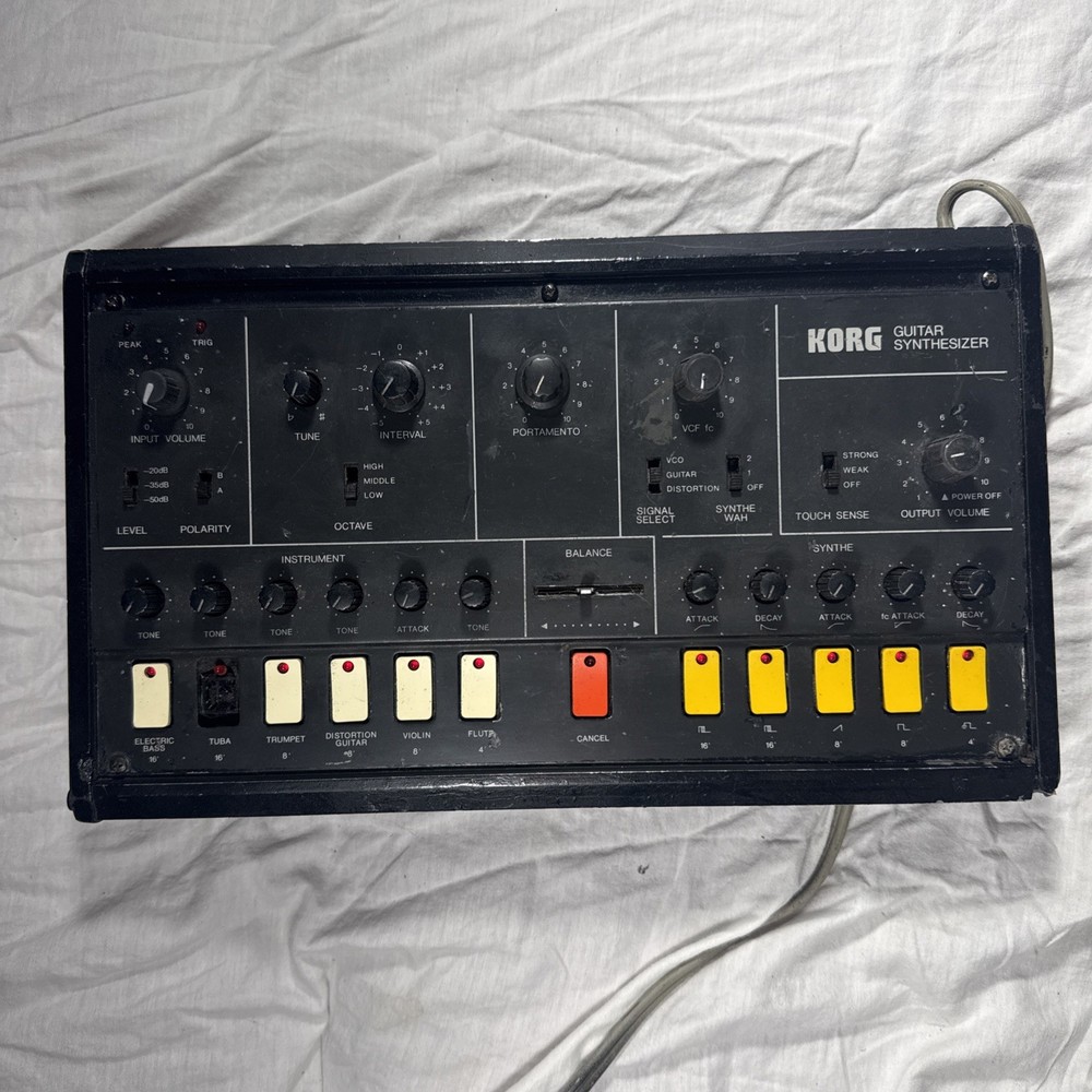 Korg X-911 Guitar Synthesizer – Analog Instrument & CV/Trigger Processor
