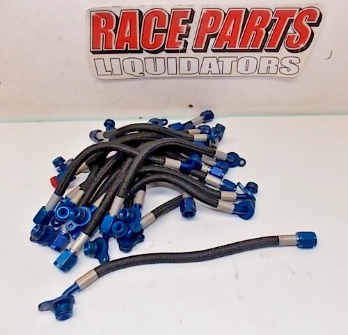 1) BMRS -4 Lt wt braided lines ST AN-4 / AP orb Brembo race Alcon 061725-30