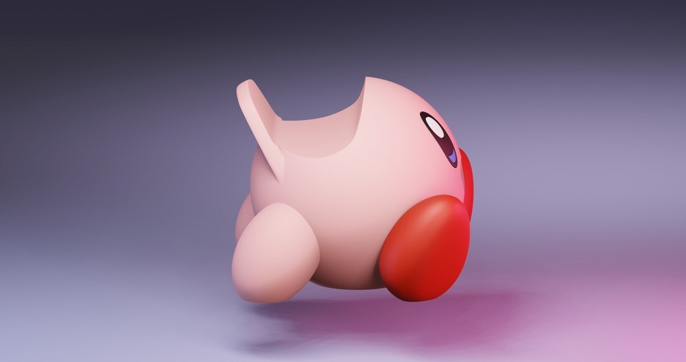 Kirby Controller Stand | Controller Holder | Phone Holder | Game Room Decor