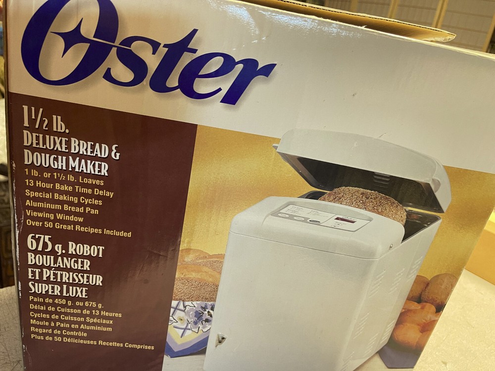 Oster 5814 Deluxe Bread and Dough Maker, NIB