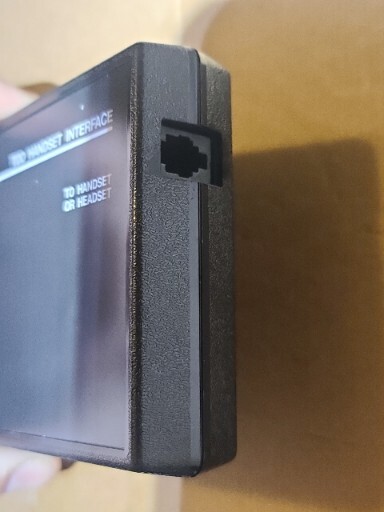 Zetron TDD Phone Telephone Dispatch Handset Interface Model 3030 J1