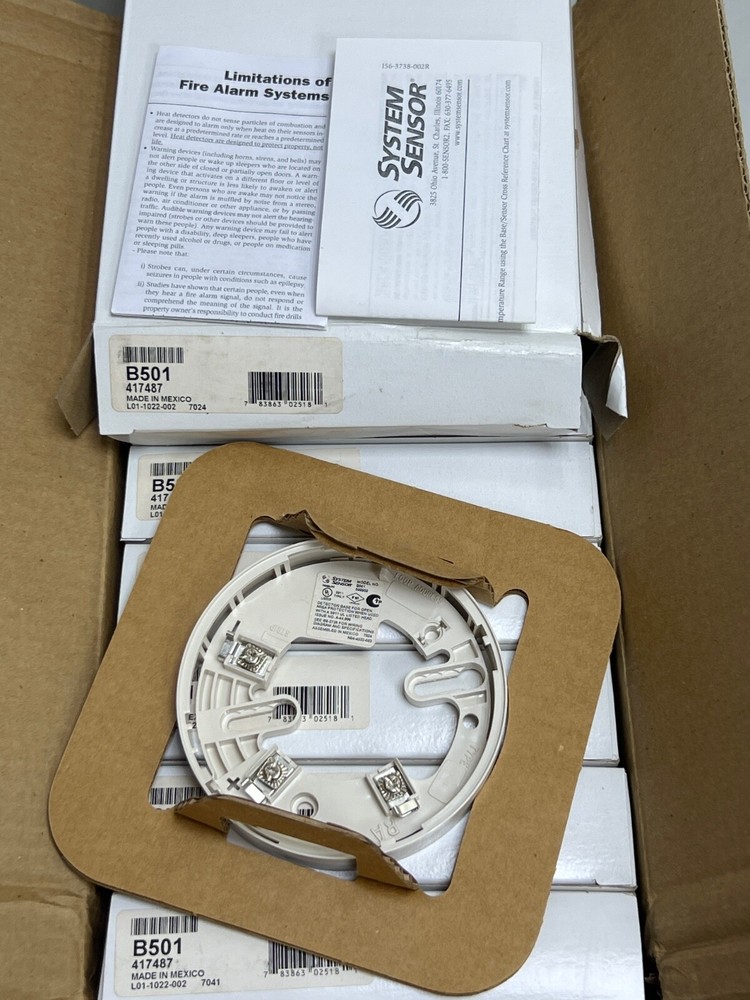 (LOT 10 PCS) SYSTEM SENSOR B501