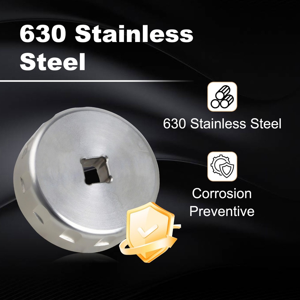 Fork Topcap Socket 3/8 Drive Flat Socket for Bike & Motorcycle 43mm