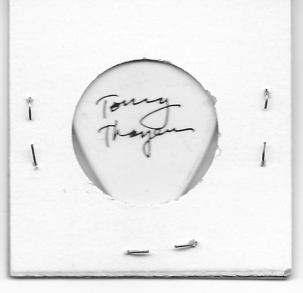 2013 KISS Monster 40th Anniversary Tommy Thayer Concert Stage Tour Guitar Pick