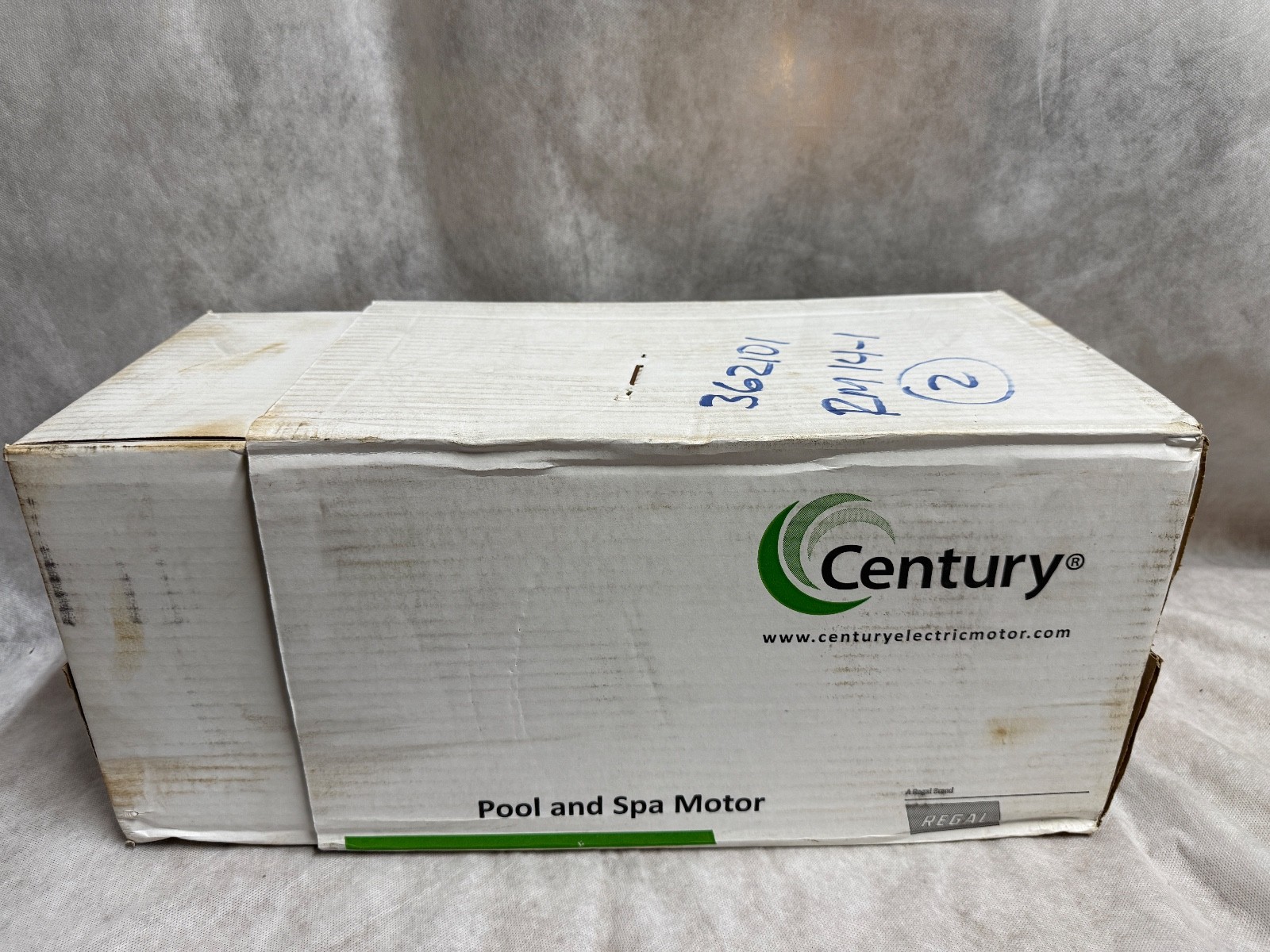 New in Box Century USQ1102 1HP Single-Speed Swimming Pool Pump Motor