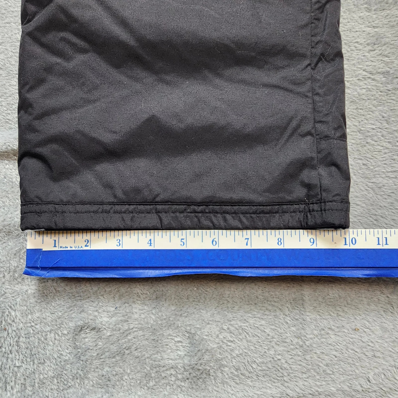 Outdoor Gear Snow Pants Men's Black Insulated Ski Snowboard Nylon Winter 31x31.5