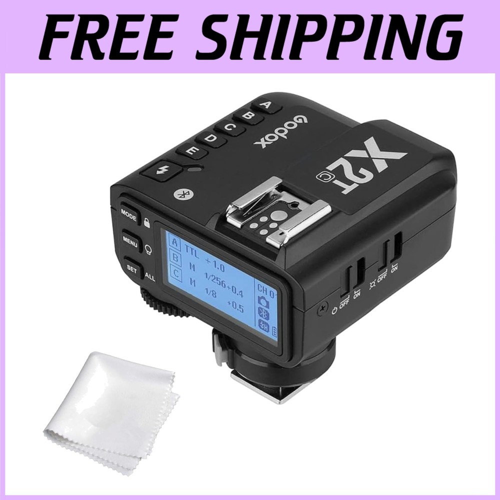 TTL Wireless Flash Trigger for Canon, Bluetooth Connection