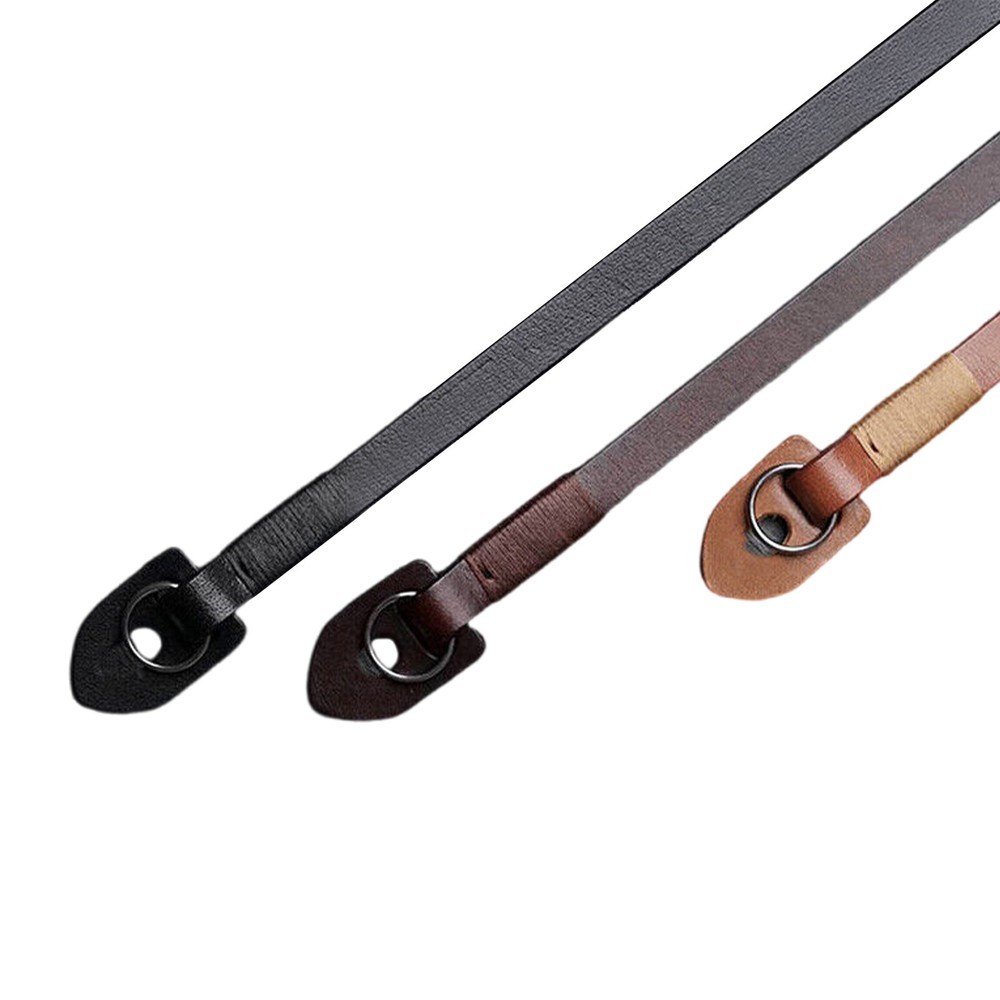 8mm Wide Handmade Camera Leather Wrist Strap Microscope Leather Hand Strap