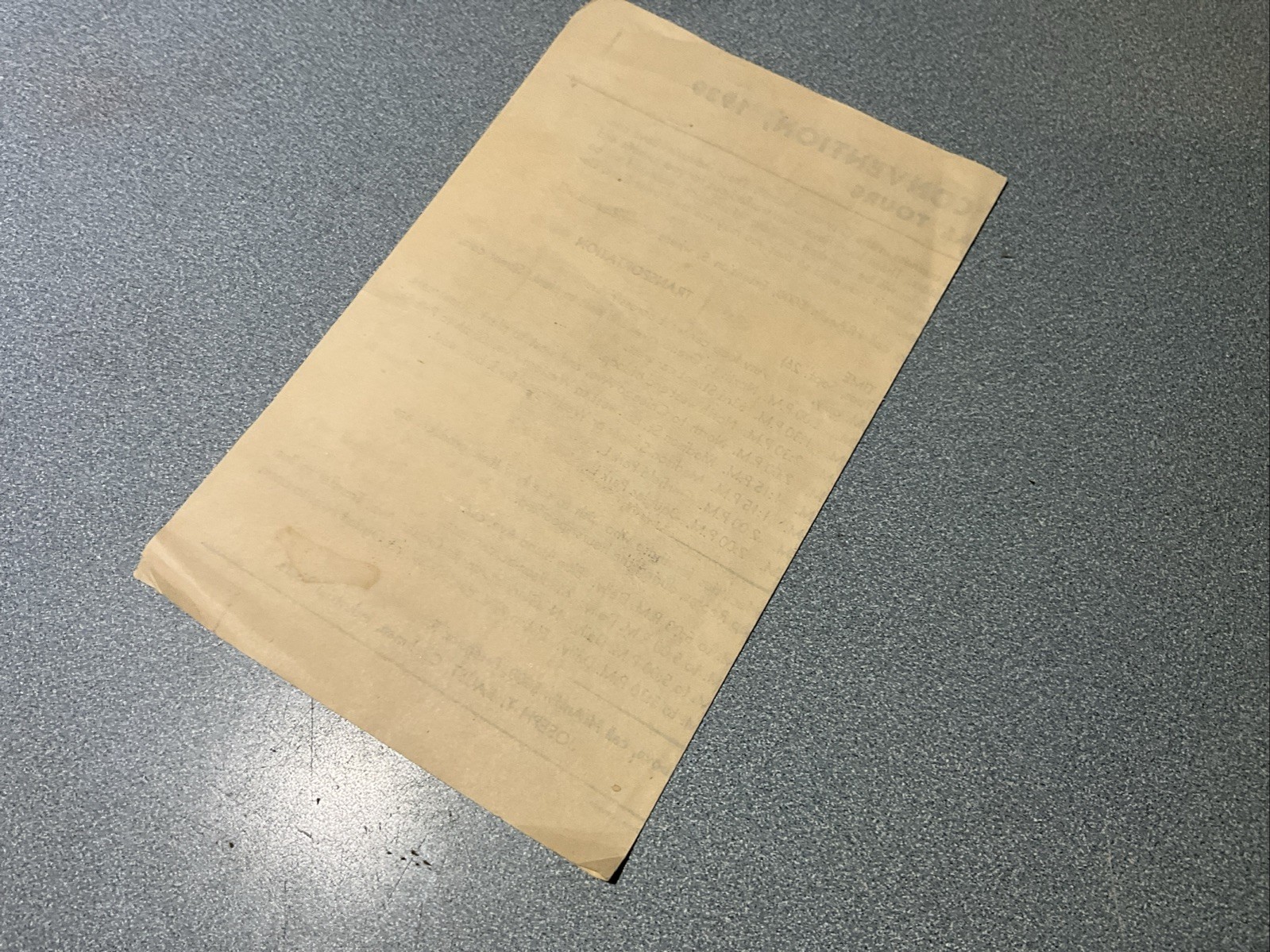 Vintage 1939 American Legion Pamphlet Brochure INDUSTRIAL TOURS CHICAGO ILLINOIS