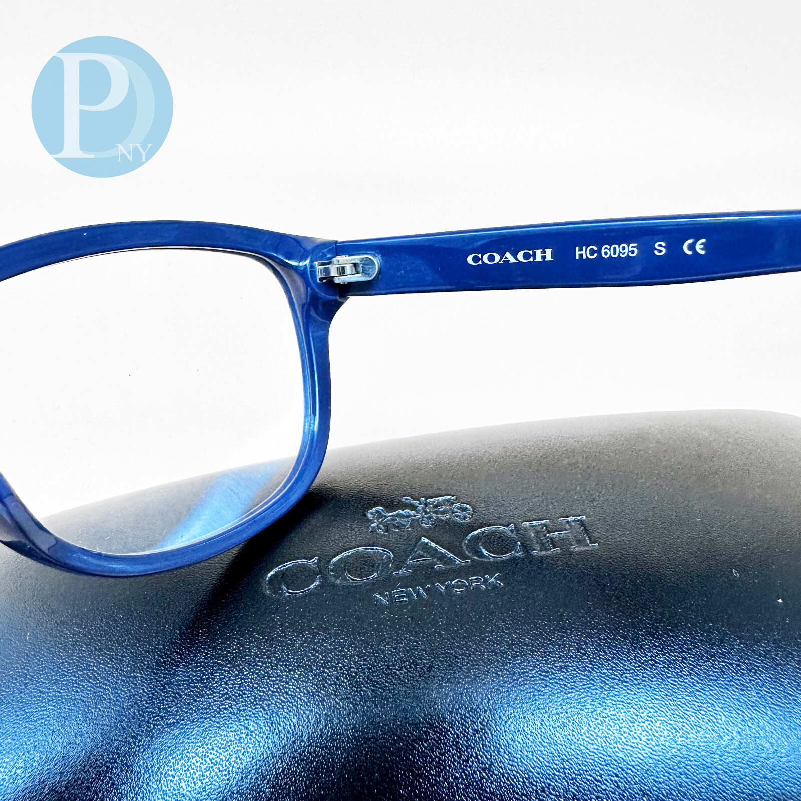 COACH HC 6095 / 5422 - Woman's Eyeglasses 52-16-135mm NAVY BLUE 100% Original