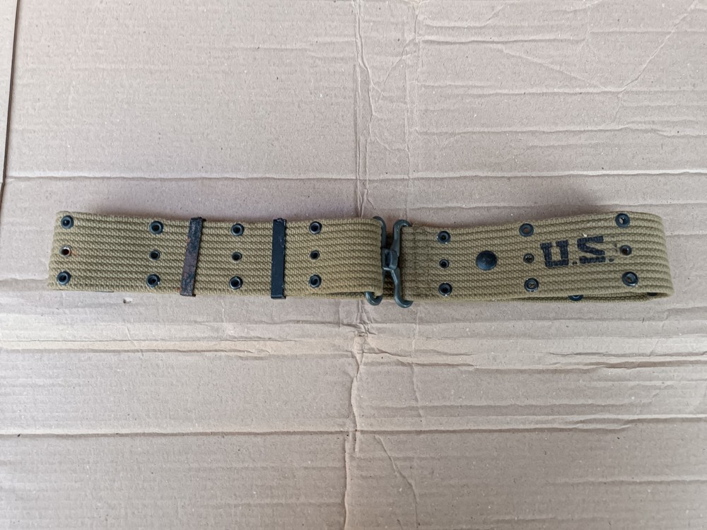 WWII WW2 Original M1936 US Army Pistol Belt dated  194...