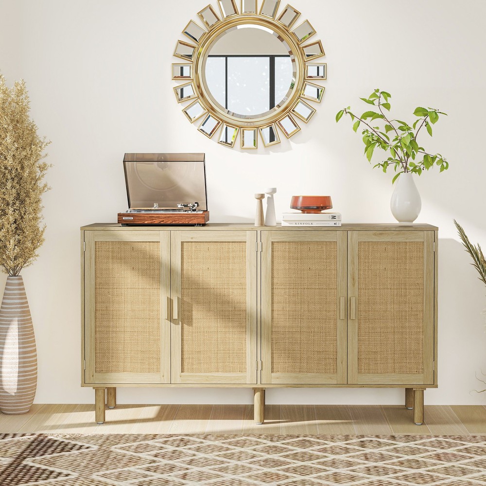 Two Double-tier Cabinets for Ample Storage