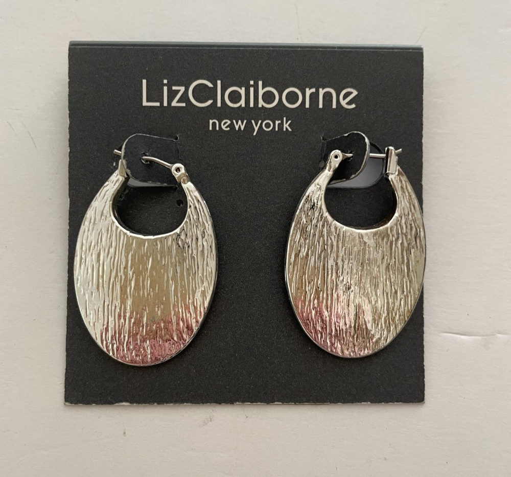 Liz Claiborne Silver Dangle Earrings