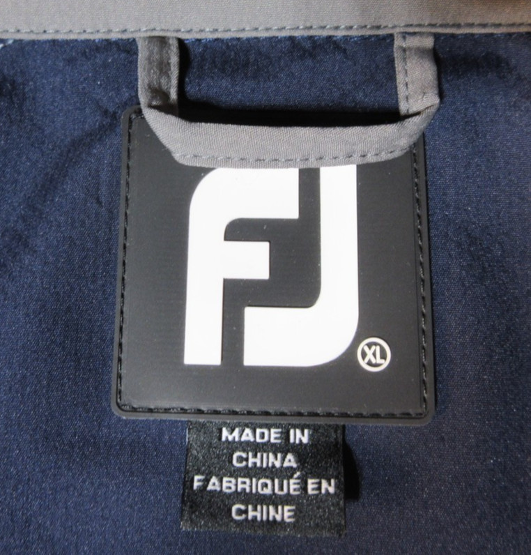 FootJoy 1/4 Zip Windbreaker XL Mens 100% Polyester Pull Over
