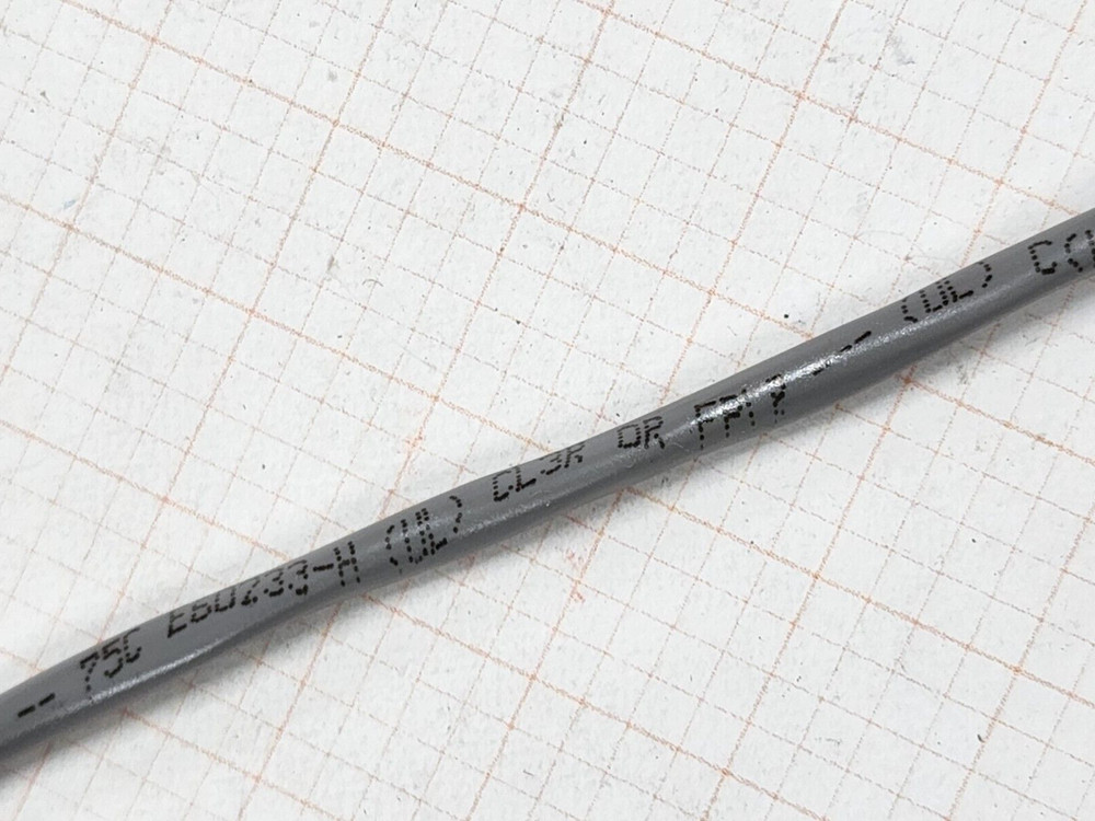 Carol E2032S 18/2C Shielded Audio/Control/Communication Cable Riser Gray /50ft