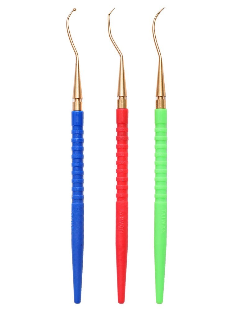 Brass Pick Hooks Diving Tool Set Great Accessory For Diving Hard Plastic Handle